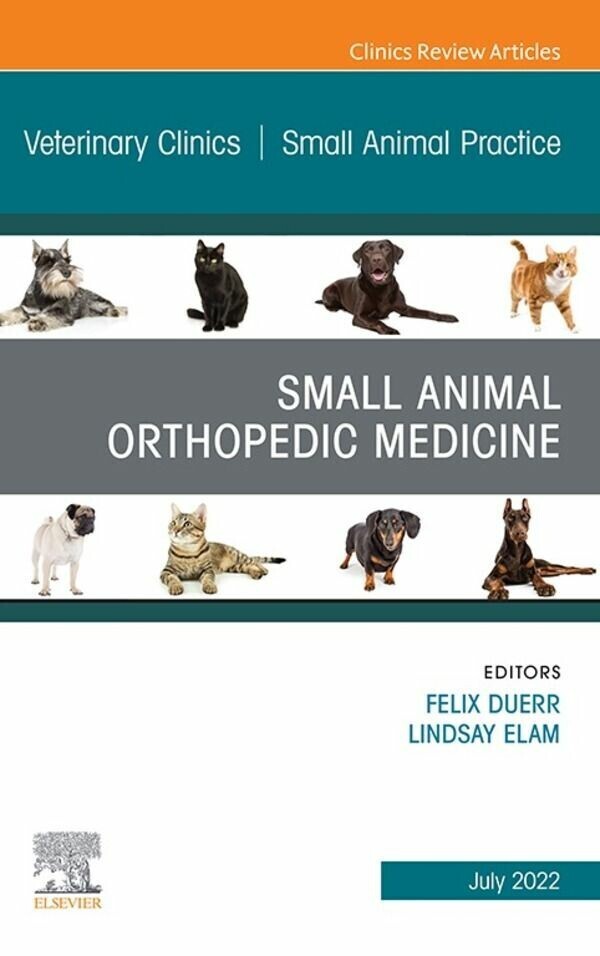 Small Animal Orthopedic Medicine, An Issue of Veterinary Clinics of North America: Small Animal Practice, E-Book main product photo