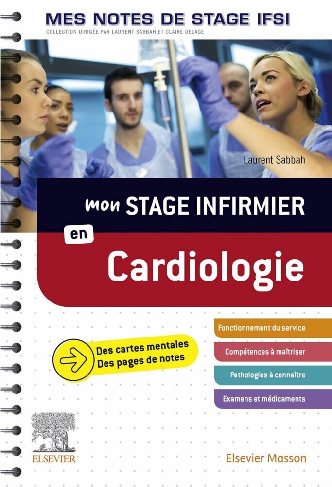 Mon stage infirmier en Cardiologie. Mes notes de stage IFSI main product photo
