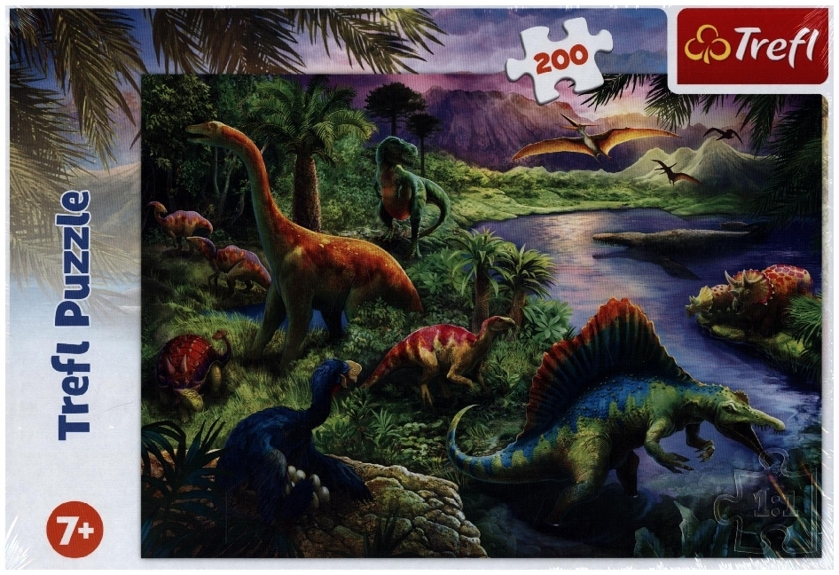 Puzzle 200 - Dinosaurier (Kinderpuzzle) main product photo
