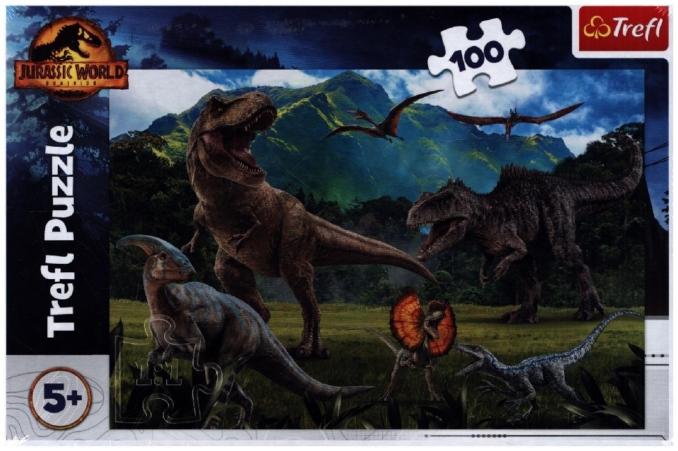 Puzzle 100 Jurassic World (Kinderpuzzle) main product photo