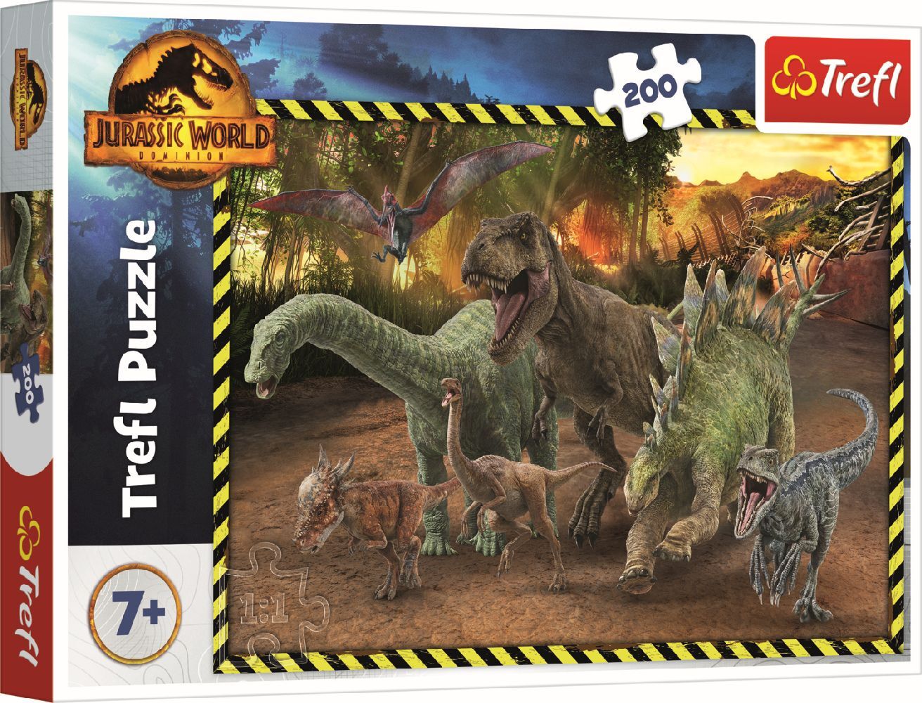 Puzzle 200 Jurassic World (Kinderpuzzle) main product photo