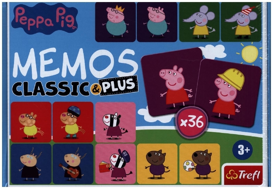 Memos classic&plus Peppa Pig (Kinderspiel) main product photo