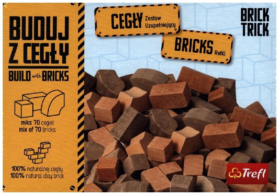 Nachfüllung Ziegel eckig und rund 70 Stück main product photo