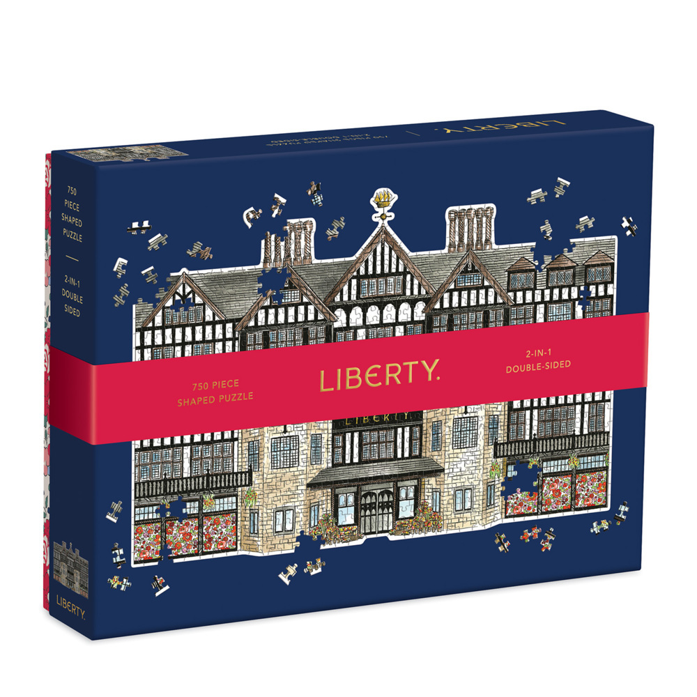 Liberty Tudor Building 750 Piece Shaped Puzzle main product photo
