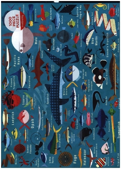 Ocean Life 1000 Piece Family Puzzle main product photo