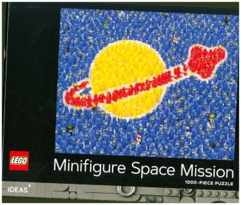 LEGO IDEAS Minifigure Space Mission 1000-Piece Puzzle