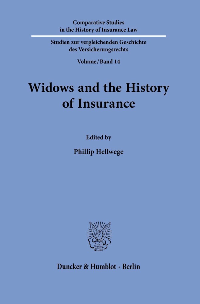 Widows and the History of Insurance. main product photo
