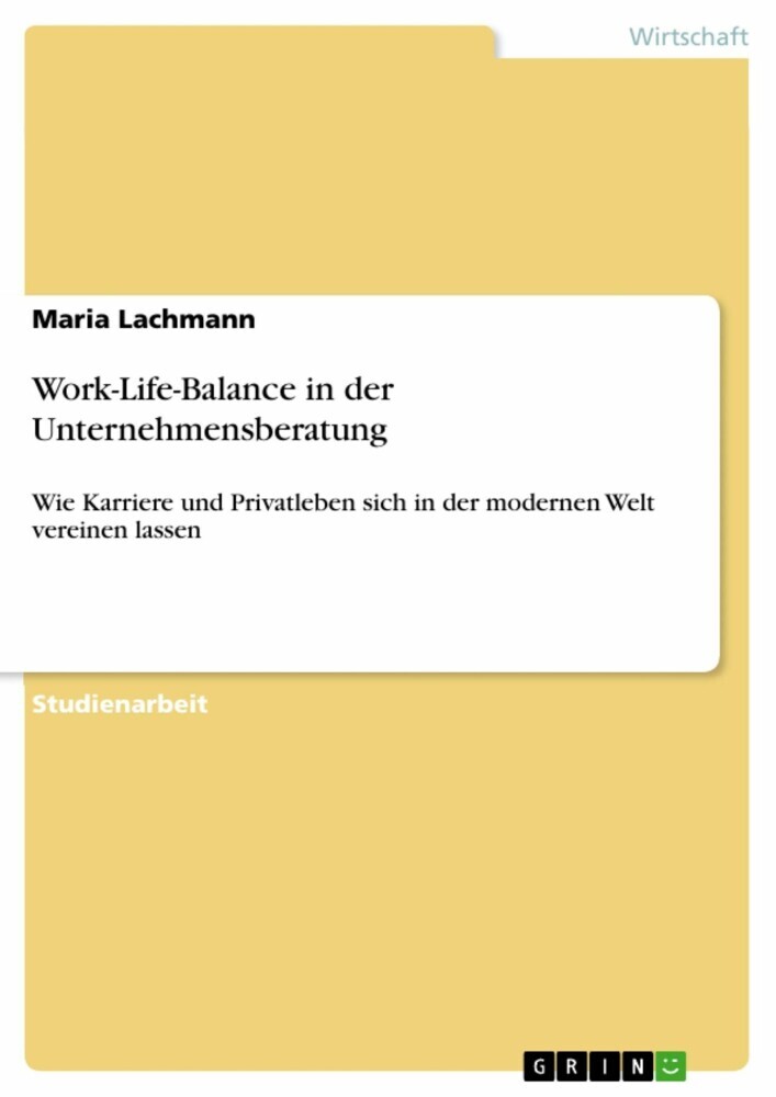 Work-Life-Balance in der Unternehmensberatung main product photo