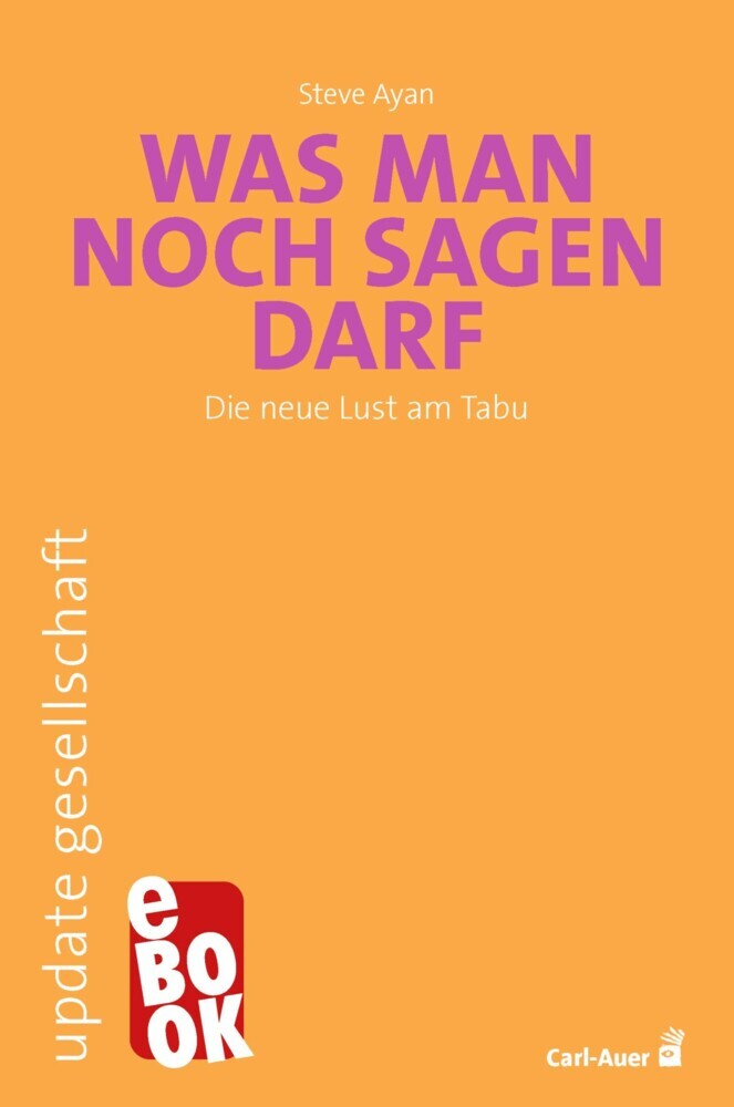 Was man noch sagen darf main product photo