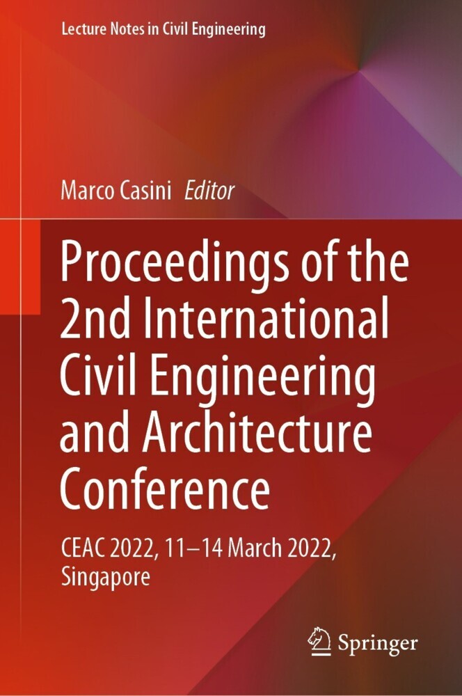 Proceedings of the 2nd International Civil Engineering and Architecture Conference main product photo