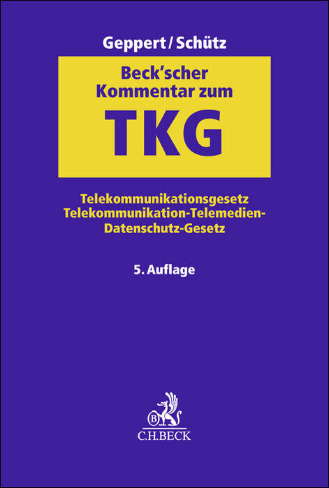 Beck'scher Kommentar zum TKG main product photo