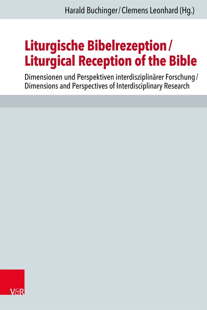 Liturgische Bibelrezeption/Liturgical Reception of the Bible main product photo