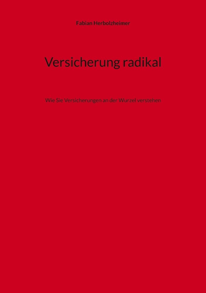Versicherung radikal main product photo