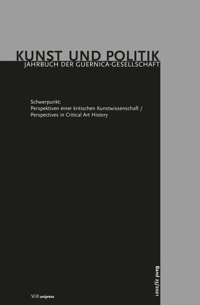 Perspektiven einer kritischen Kunstwissenschaft / Perspectives in Critical Art History main product photo