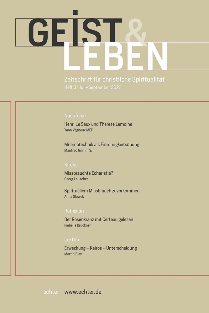Geist & Leben 3/2022 main product photo