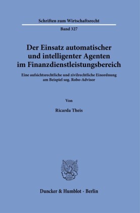 Der Einsatz automatischer und intelligenter Agenten im Finanzdienstleistungsbereich.
