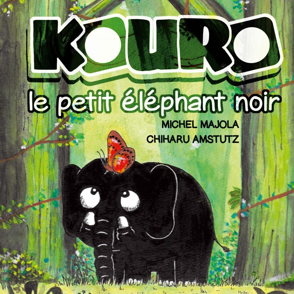 Kouro le petit éléphant noir main product photo