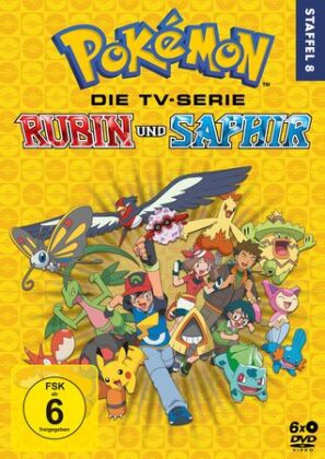Pokémon - Die TV-Serie: Rubin und Saphir. Staffel.8, 6 DVD