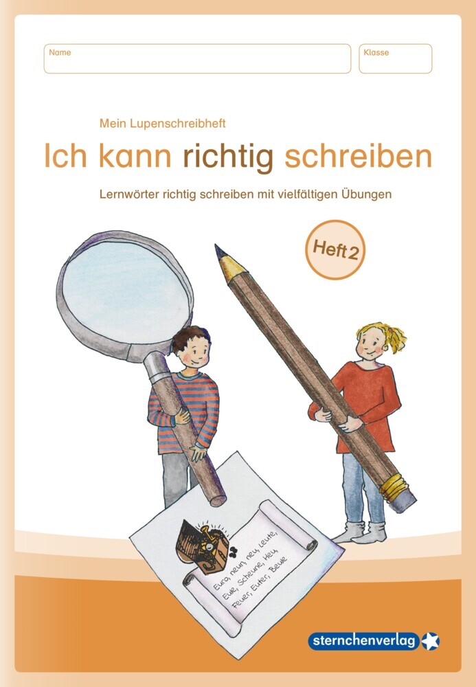 Mein Lupenschreibheft 2 - Ich kann richtig schreiben - main product photo