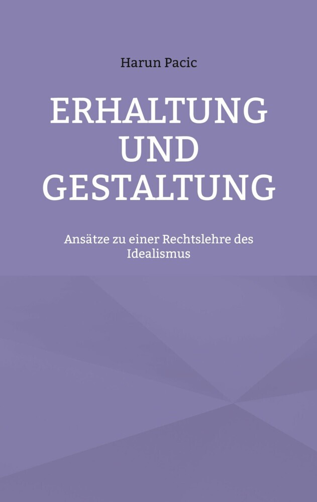 Erhaltung und Gestaltung main product photo
