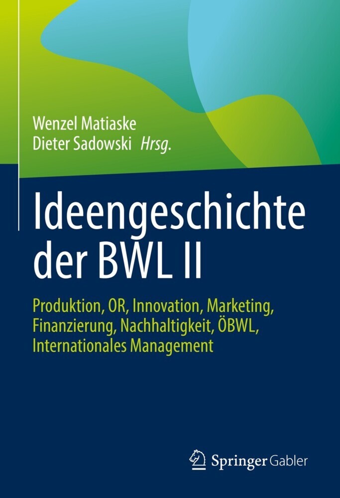 Ideengeschichte der BWL II main product photo