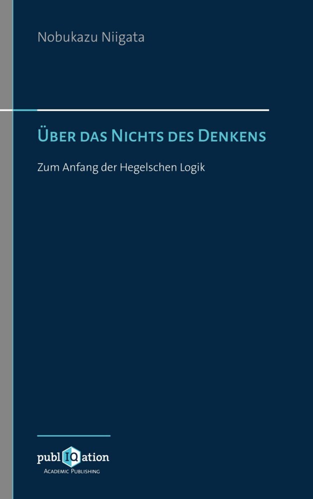 Über das Nichts des Denkens main product photo