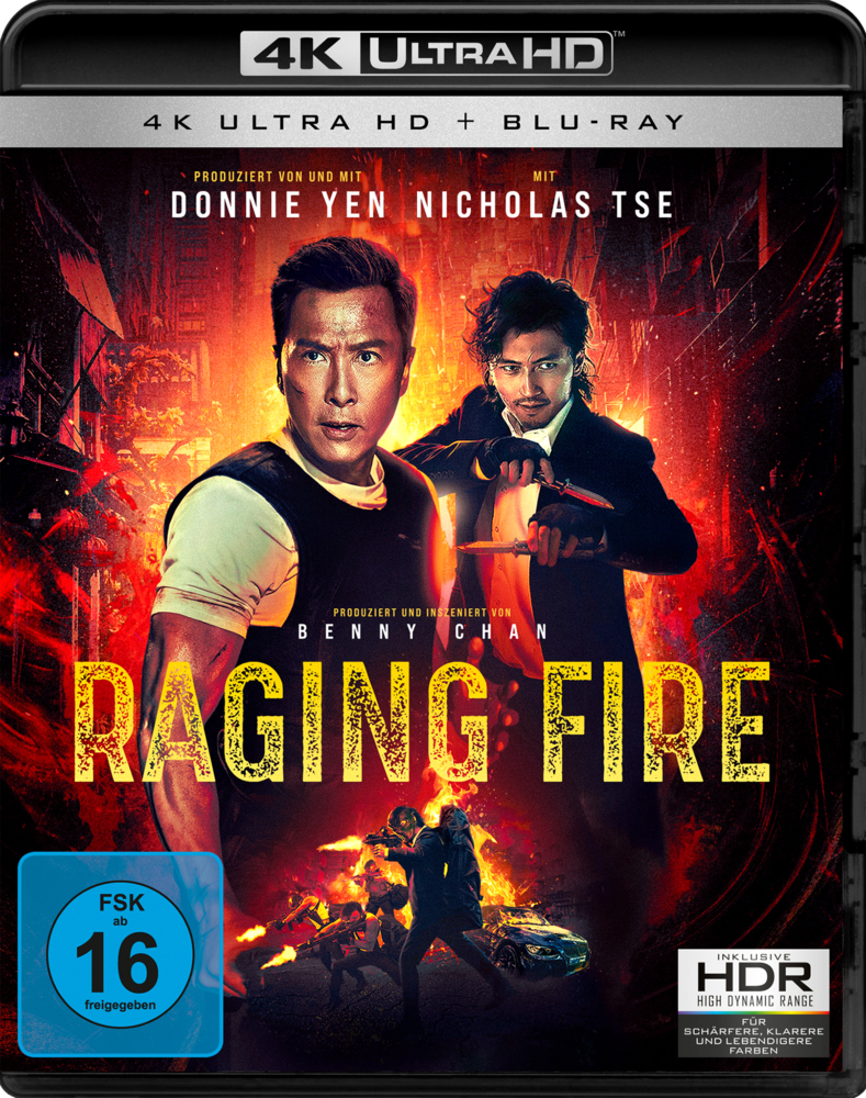 Raging Fire 4K, 1 UHD-Blu-ray + 1 Blu-ray main product photo