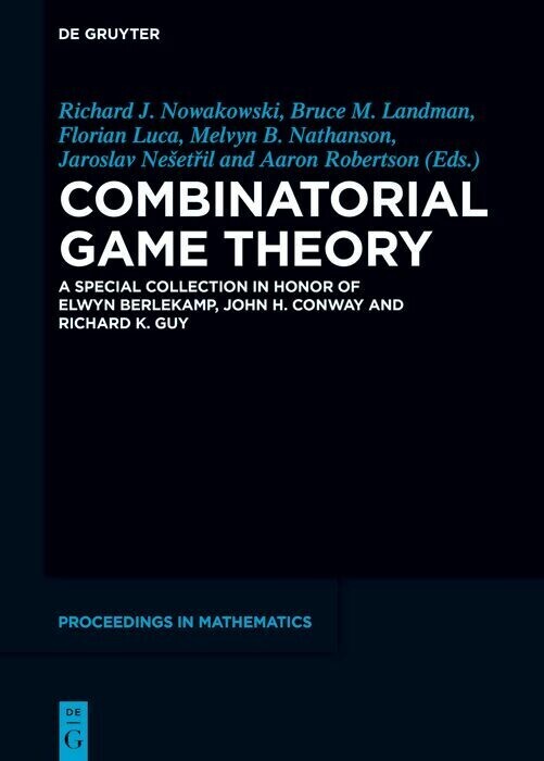 Combinatorial Game Theory main product photo