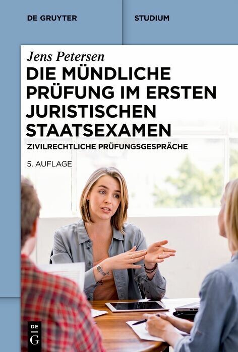 Die mündliche Prüfung im ersten juristischen Staatsexamen main product photo