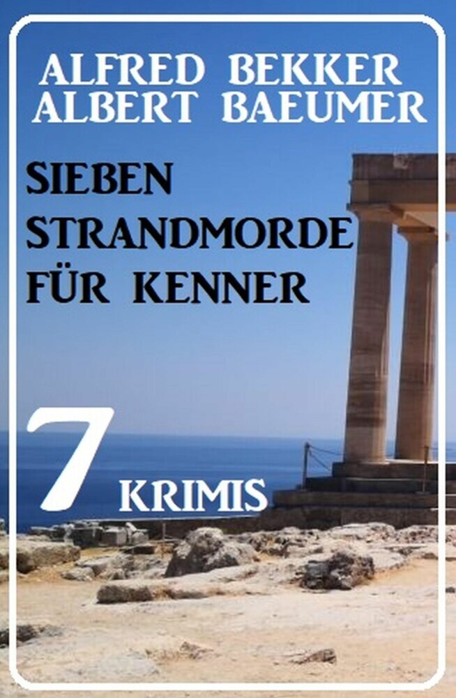 Sieben Strandmorde für Kenner: 7 Krimis main product photo
