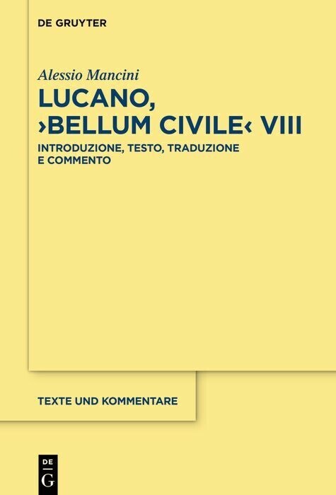 Lucano, >Bellum Civile< VIII main product photo
