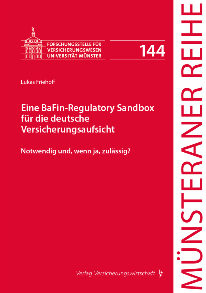 Eine BaFin-Regulatory Sandbox für die deutsche Versicherungsaufsicht main product photo