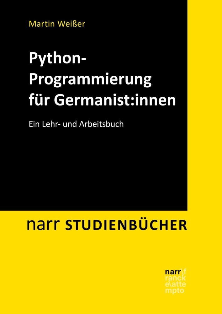 Python-Programmierung für Germanist:innen main product photo