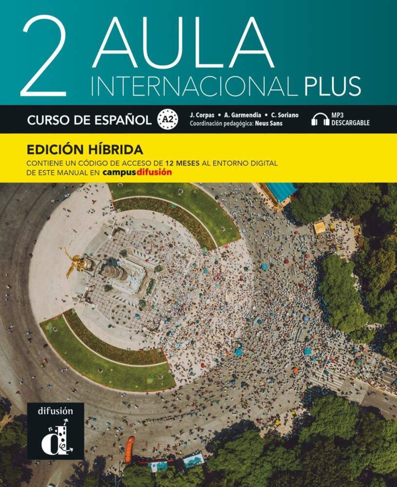 Aula internacional Plus 2 A2 - Edición híbrida main product photo