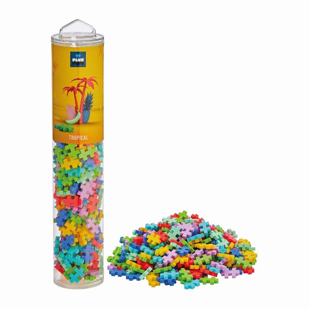 PLUS PLUS 240 Kreativ Bausteine Tropical main product photo