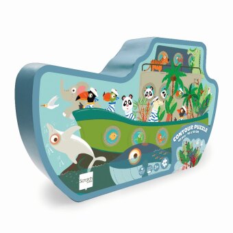 Konturpuzzle Arche 40 Teile