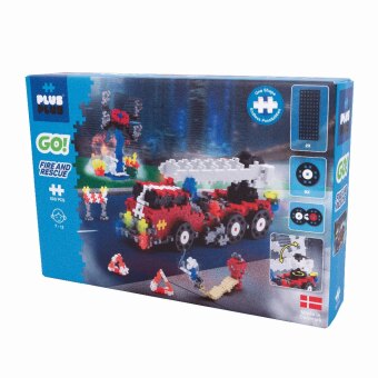 500 Kreativ Bausteine GO! Feuerwehrauto