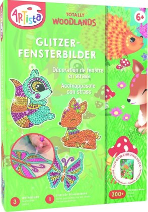 Glitzer-Fensterbilder