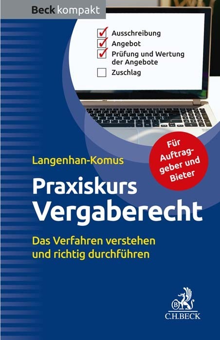 Praxiskurs Vergaberecht main product photo