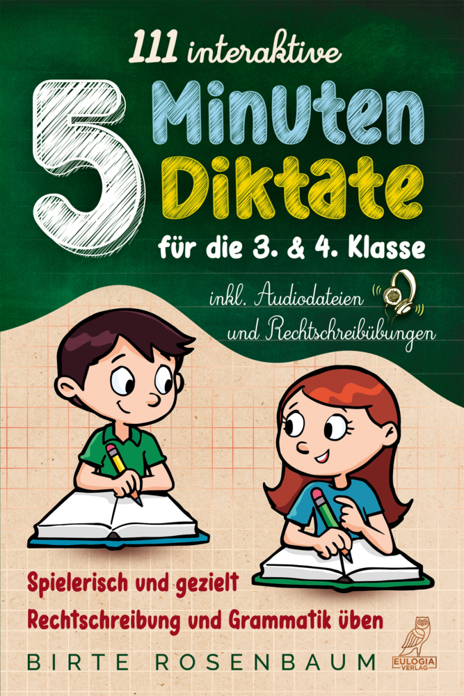 111 interaktive 5 Minuten Diktate für die 3. & 4. Klasse main product photo