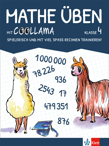 Mathe üben mit Coollama 4 main product photo