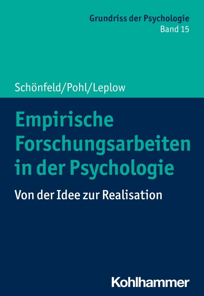 Empirische Forschungsarbeiten in der Psychologie main product photo