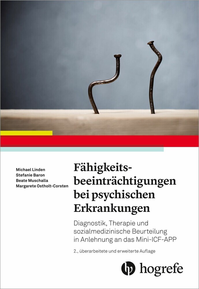 Fähigkeitsbeeinträchtigungen bei psychischen Erkrankungen main product photo