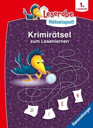 Leserabe Rätselspaß - Krimirätsel zum Lesenlernen (1. Lesestufe)