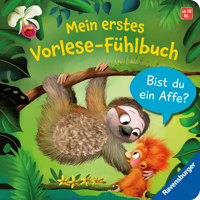 Mein erstes Vorlese-Fühlbuch - Bist du ein Affe? main product photo