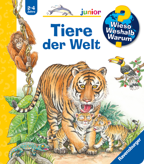 Wieso? Weshalb? Warum? junior, Band 73 - Tiere der Welt main product photo