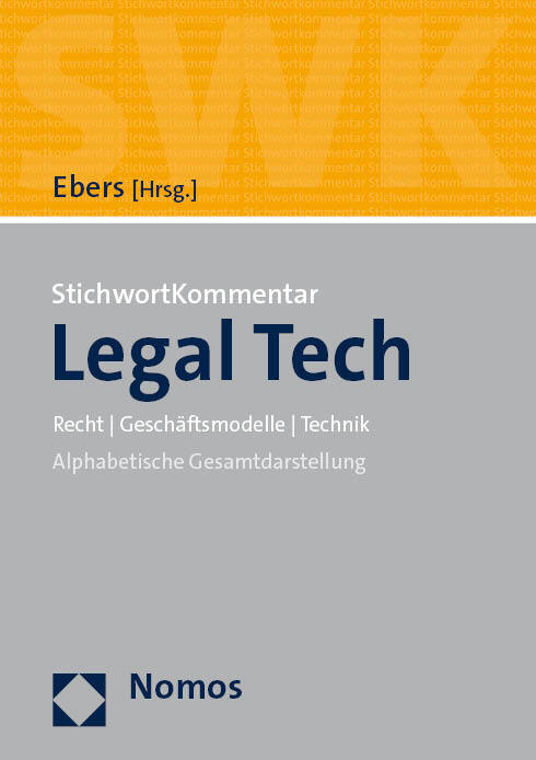 StichwortKommentar Legal Tech main product photo