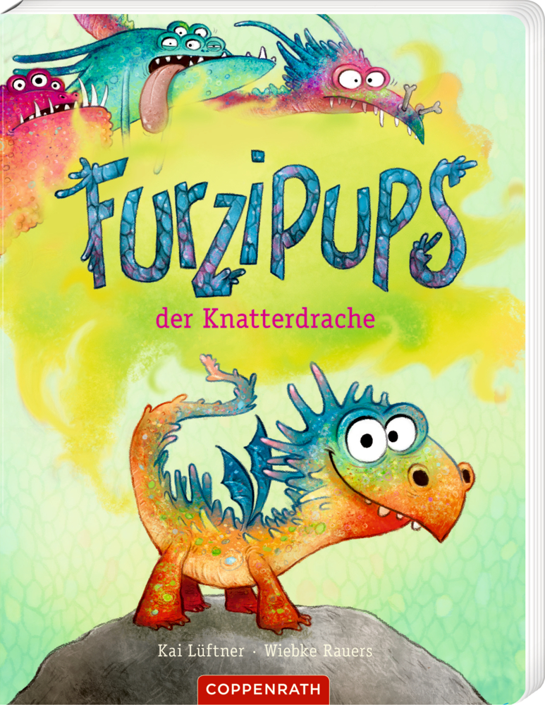 Furzipups, der Knatterdrache (Pappbilderbuch Miniausgabe) main product photo
