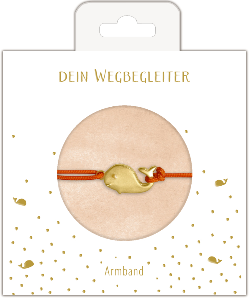 Armband mit Walanhänger (vergoldet) main product photo