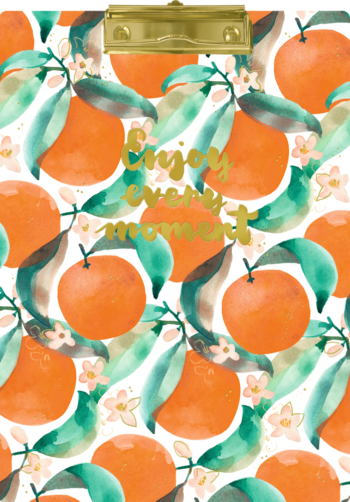 Klemmbrett DIN A4 - All about orange main product photo